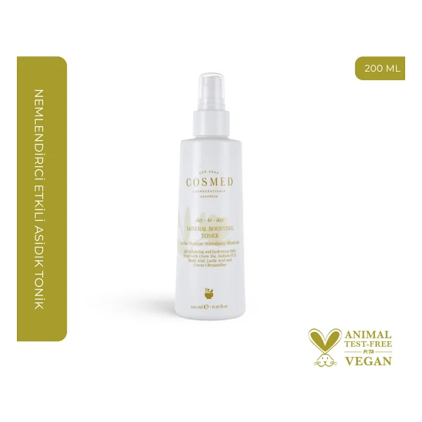 Cosmed Day To Day Mineral Boosting Toner 200 Ml - Görsel 7