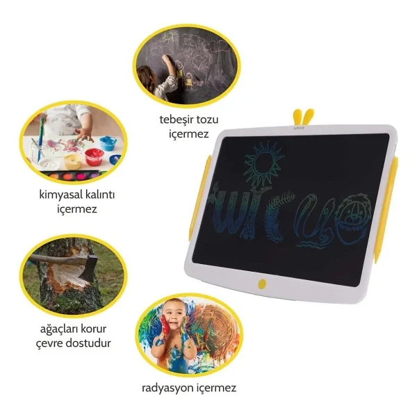 Xiaomi Wicue Lcd Dijital Renkli 16" Çizim Tableti - Görsel 3
