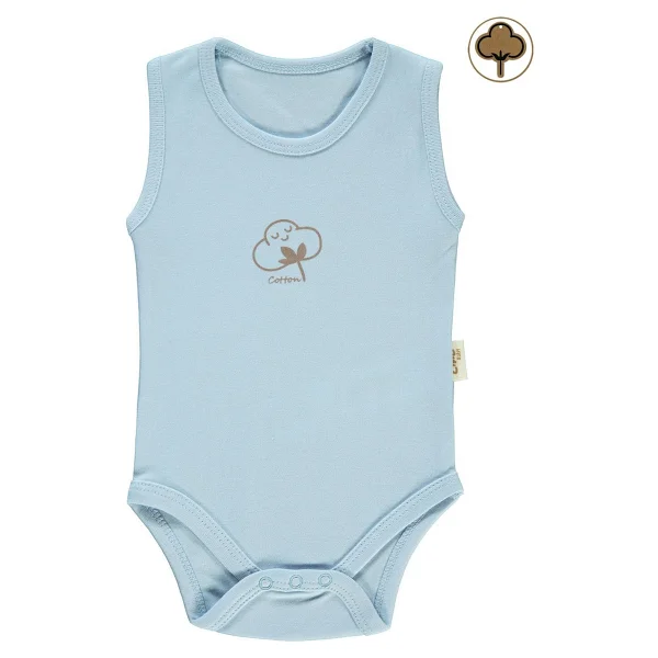 Civil Baby Bebek Organik Çıtçıtlı Badi 0-18 Ay Pembe 9-12 Ay - Görsel 9