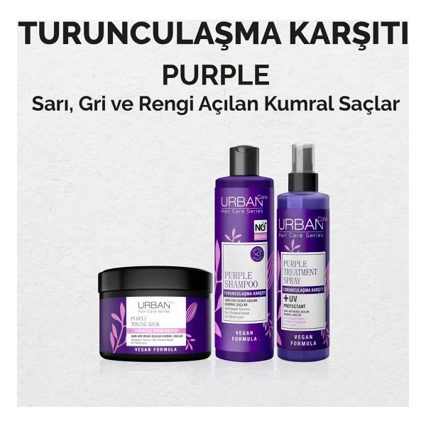 Urban Care Mor Turunculaşma Karşıtı Yoğun Saç Bakım Maskesi 230 Ml - Görsel 4