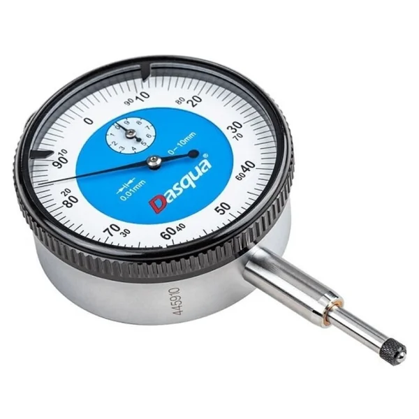Dasqua 0-10mm Komparatör Saati - Darbe Dayanıklı Kulaklı 0.01 - Beyaz - Görsel 2