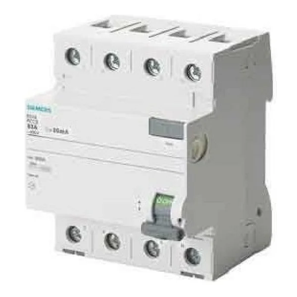 Siemens 5sv4642-0 4x25 A 400 V 300 Ma Ac Tipi Kaçak Akım Rölesi - Görsel 2