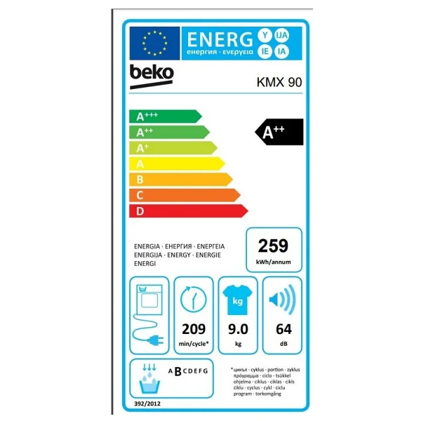 Beko Kmx 90 9 Kg Çamaşır Kurutma Makinesi - Görsel 7
