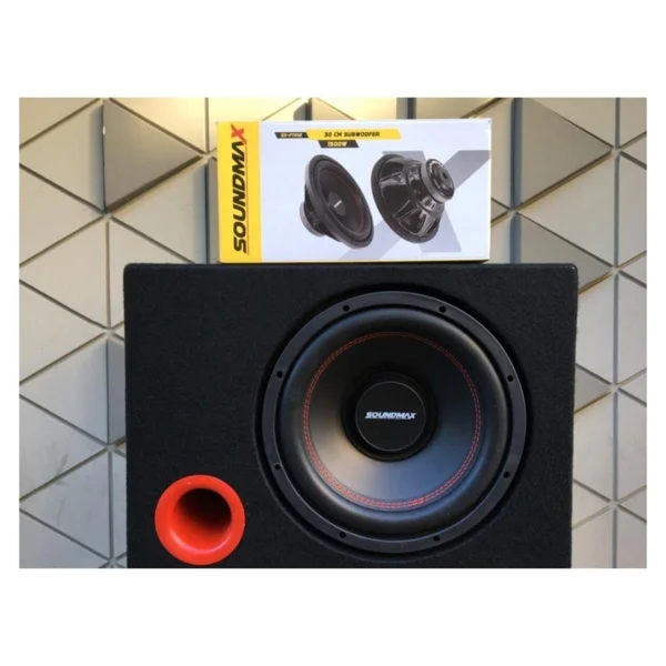 Soundmax Sx-Fc12 1500 W 30 Cm Kabinli Subwoofer - Görsel 10