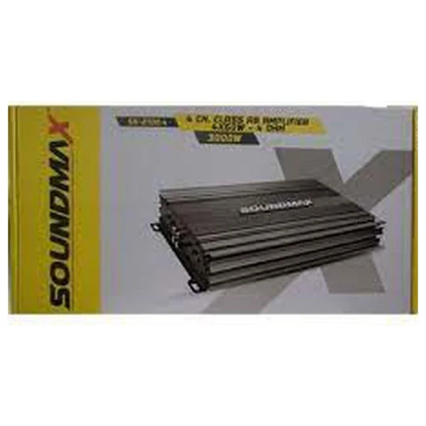 Soundmax SX-2700.4 3000 W 4 Kanal Oto Amplifikatör