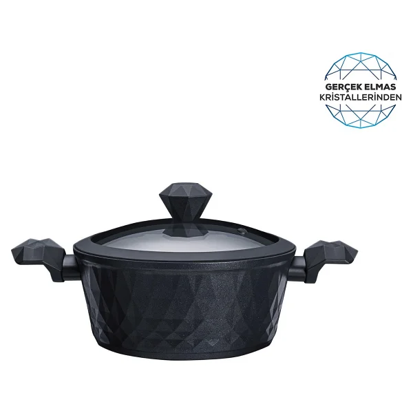 Karaca Biodiamond Antibakteriyel Kulp 24 Cm Tencere - Görsel 3