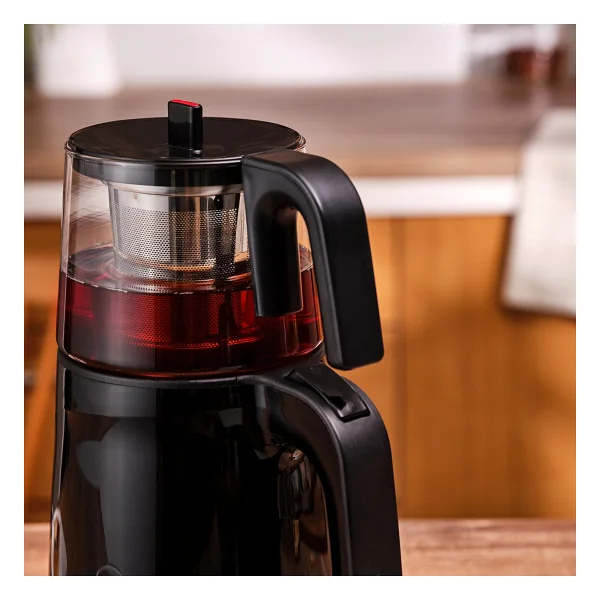 Homend Royaltea 1744h 1800 W Cam Demlikli Çay Makinesi - Görsel 2