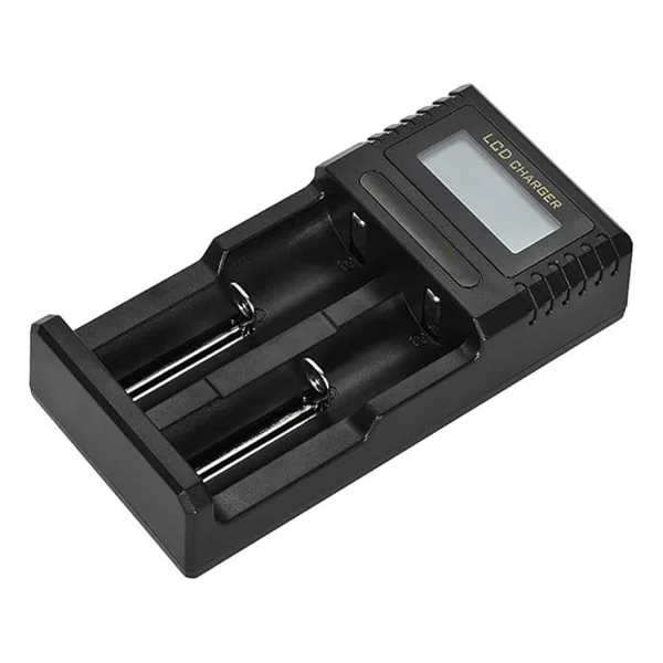 Powermaster 4.2 Volt 2 X 0.5 Amper Pil Şarj Cihazı Li-On Pil Şarj Aleti Aa Aaa Ni-Mh 26650 18650 18350 17500 - Görsel 2