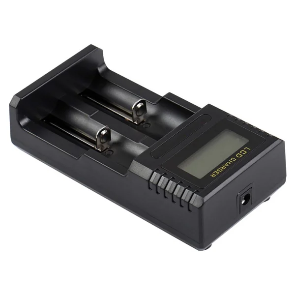 Powermaster 4.2 Volt 2 X 0.5 Amper Pil Şarj Cihazı Li-On Pil Şarj Aleti Aa Aaa Ni-Mh 26650 18650 18350 17500 - Görsel 3