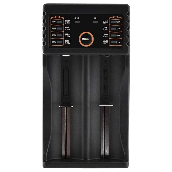 Powermaster 4.2 Volt 500 mAh 5v USB 1000 mAh Pil Şarj Cihazı Li-On Pil Şarj Aleti 18650 Rcr123 18350 17500 14500 - Görsel 5