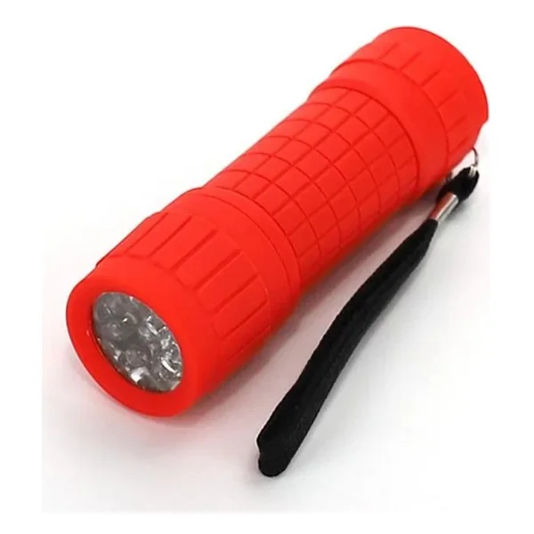 Valkyrie 5 Adet 9 Ledli El Feneri Seti - 5 Farklı Renk - 9 LED Güçlü Işık - Taşıması Kolay Cep Feneri - Görsel 4
