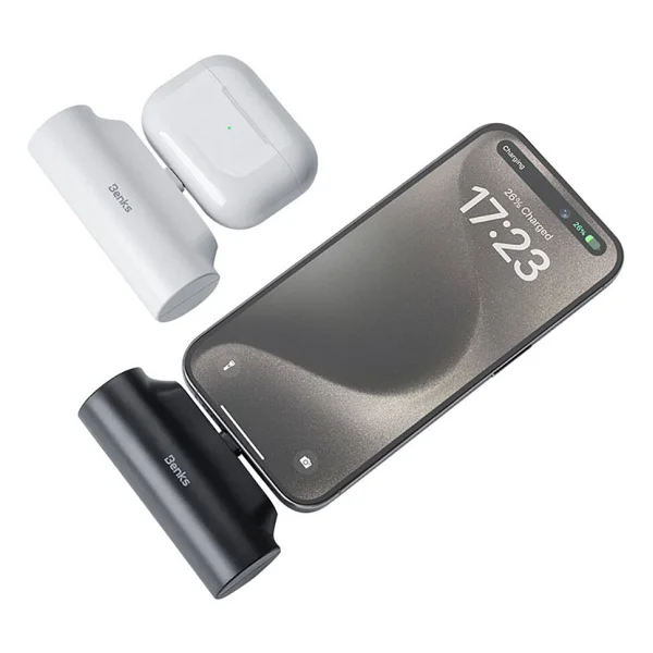 Benks Pb15 Beyaz 5000 mAh Type-C Powerbank - Görsel 3