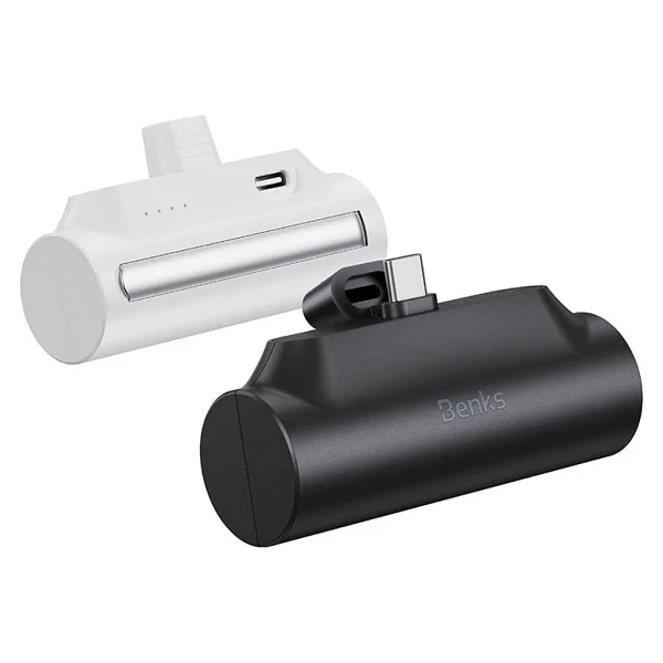 Benks Pb15 Siyah 5000 mAh Type-C Powerbank - Görsel 2