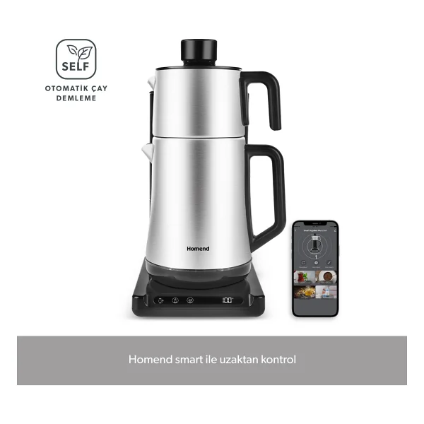 Homend Smart Royaltea Plus 1781h 2in1 Çelik Otomatik Türk Kahve Ve Çay Makinesi - Görsel 7