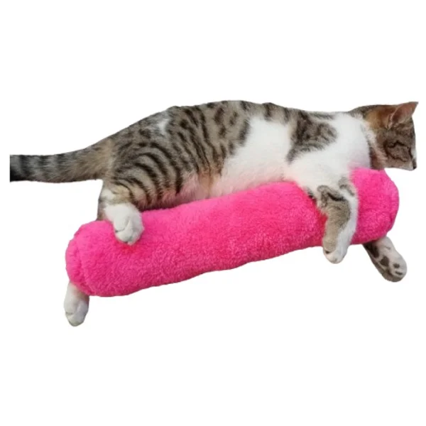 Tineke Kedi Otlu 30 Cm Gri Uyku Sarılma Oyuncağı - Görsel 8