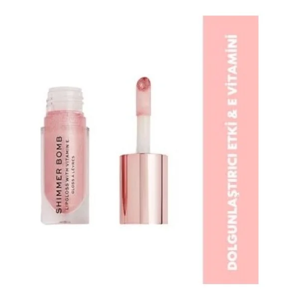 Revolution Shimmer Bomb Glimmer Dudak Parlatıcısı - Görsel 4
