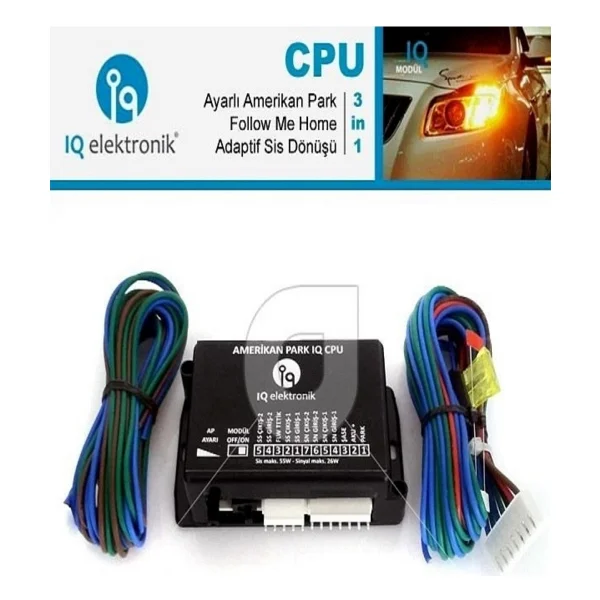 Oto Toptan Iq CPU Modül, 3 In 1 Modül, Amerikan Modül, Follow Me, Adaptif Sis Dönüş - Görsel 2