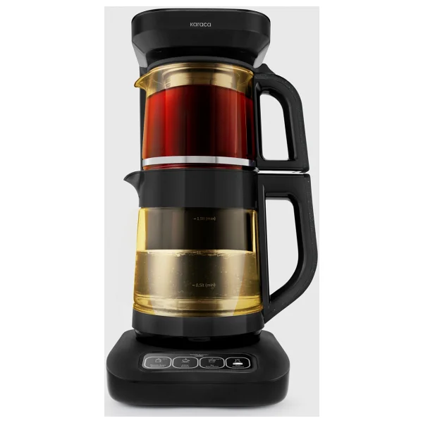 Karaca Çaysever Robotea Pro 4in1 2500 W Agate Konuşan Cam Çay Makinesi - Görsel 4