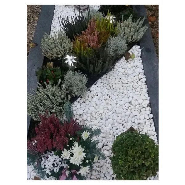 Ahs Beyaz Dolomit Taş 20 Kg 6-10 Cm Dere Çakıl Taşı Bahçe Peyzaj Süs Taşı Saksı Teraryum Akvaryum Taşı - Görsel 5