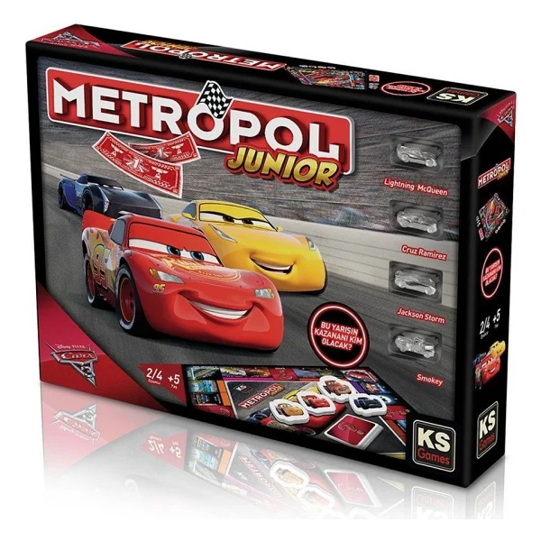 Ks Games Cars Metropol Junior Kutu Oyunu - Görsel 5