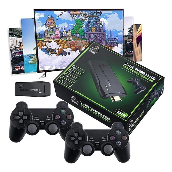 Tv Atari 4K HDMI GAME STICK 20000 OYUNLU Game Stick - Black
