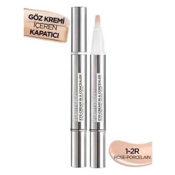 L'oreal Paris True Match Göz Kremi İçeren 1-2r Rose Porcelain Kalem Kapatıcı - Görsel 10