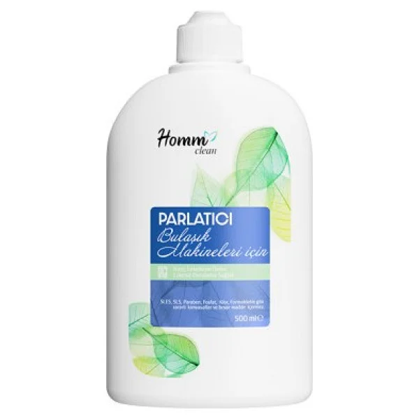 Homm Clean Bitkisel Bulaşık Makinesi Parlatıcısı 500 Ml - Görsel 2