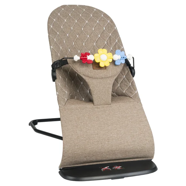Mamma Smile Cotton Eco Sallanır Üç Kademeli Kahverengi Ana Kucağı - Görsel 2