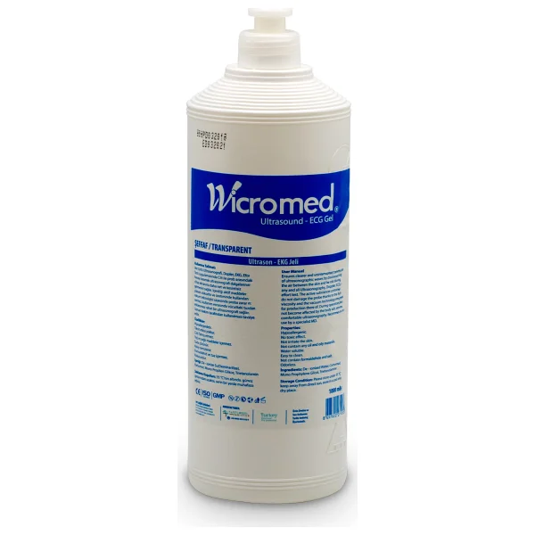 Wicromed Ultrason Jeli 1kg X 5adet - Görsel 3