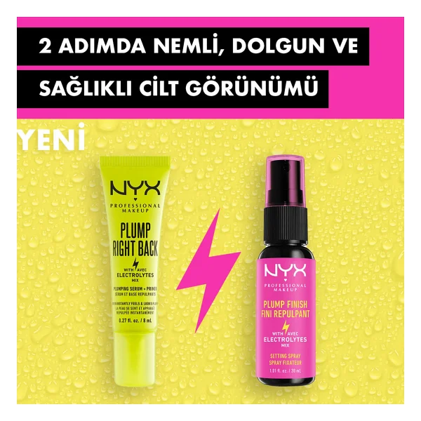 Nyx Professional Makeup Plump Serum Right Back Makyaj Bazı 8 Ml - Görsel 5