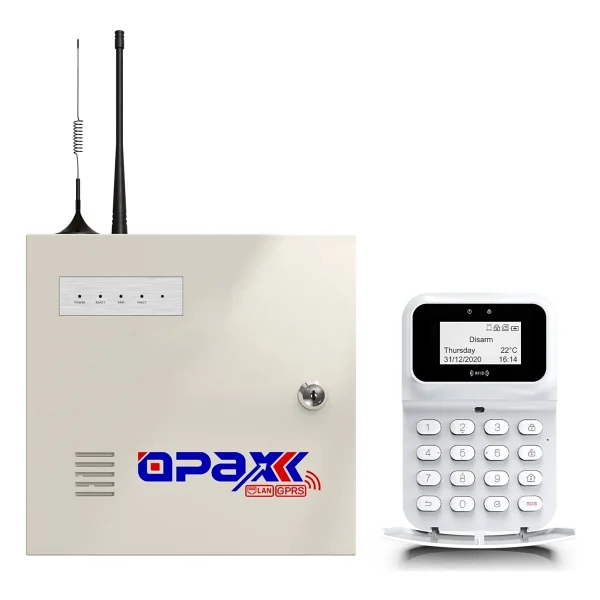 Opax-2747 Gprs&Lan Alarm Paneli Bgr-10 Kablolu Sirenli Full Set (1 Yıl Ahm Ücretsiz) - Görsel 3