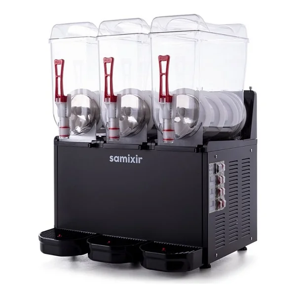 Samixir Triple Slush36.B Siyah 12+12+12 Lt Buzlaş Makinesi - Görsel 4