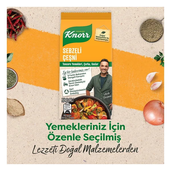 Tencere Yemekleri İçin 65 Gr Sebzeli Çeşni - Görsel 6