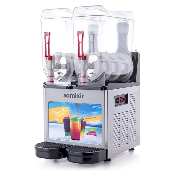 Samixir Twin Allure Slush24.Ia Inox 12+12 Lt Buzlaş Makinesi - Görsel 5