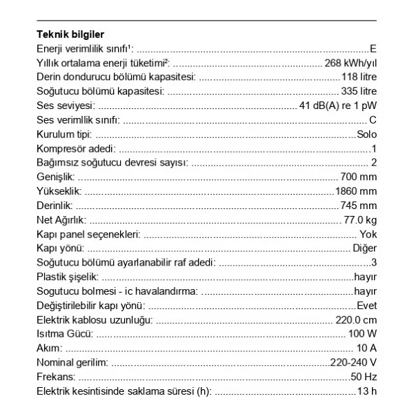 Profilo Bd2055wenn Çift Kapılı No Frost Buzdolabı - Görsel 4