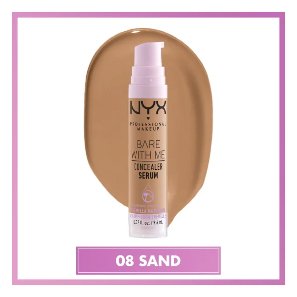 Nyx Professional Makeup Bare With Me 08 Sand 9.6 Ml Serum Kapatıcı - Görsel 2