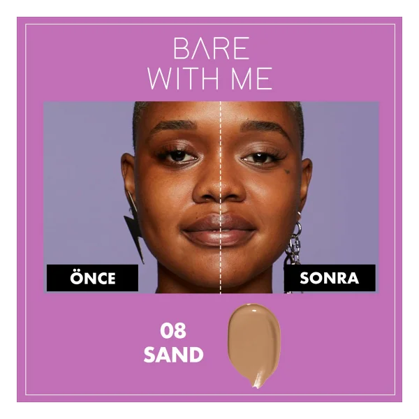 Nyx Professional Makeup Bare With Me 08 Sand 9.6 Ml Serum Kapatıcı - Görsel 4