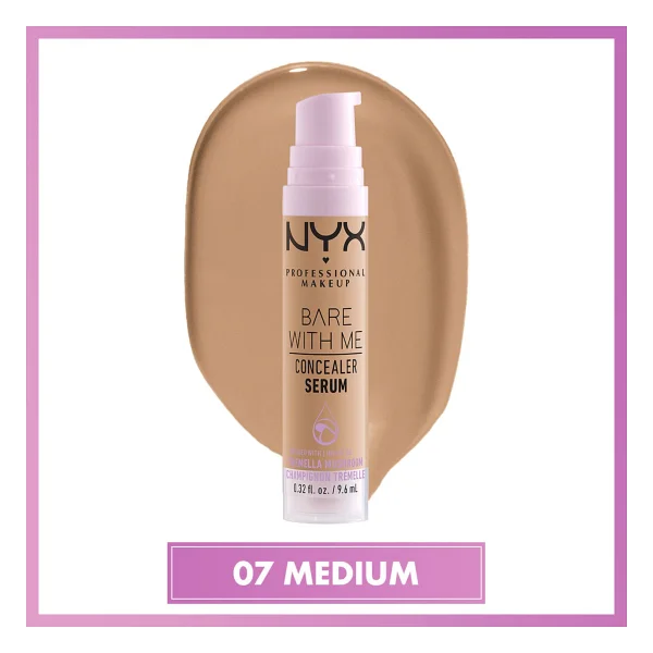 Nyx Professional Makeup Bare With Me 07 Medium 9.6 Ml Serum Kapatıcı - Görsel 2