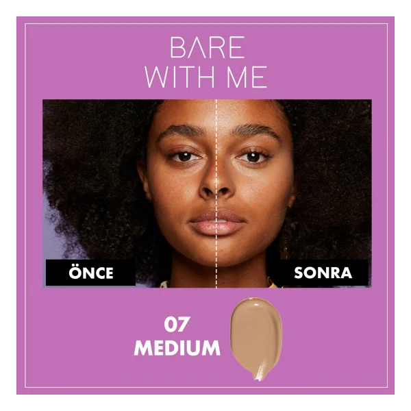Nyx Professional Makeup Bare With Me 07 Medium 9.6 Ml Serum Kapatıcı - Görsel 4