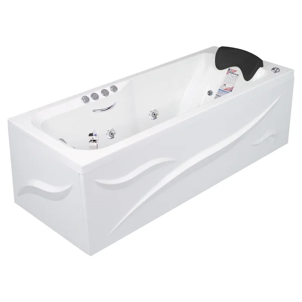 Victoria Jakuzi 170x70 H:55 Party Hidromasaj Sistemli Küvet (Gövde + Metal Ayak + Ön Panel) - Görsel 3
