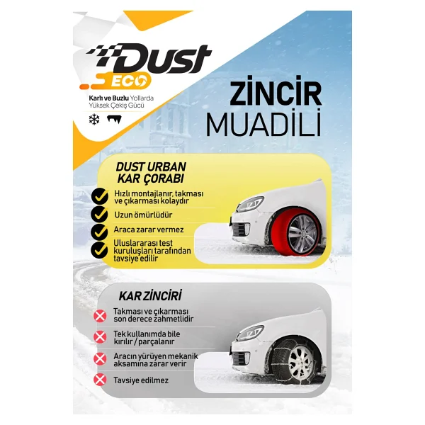 Dust Eco Kar Çorabı - Görsel 3