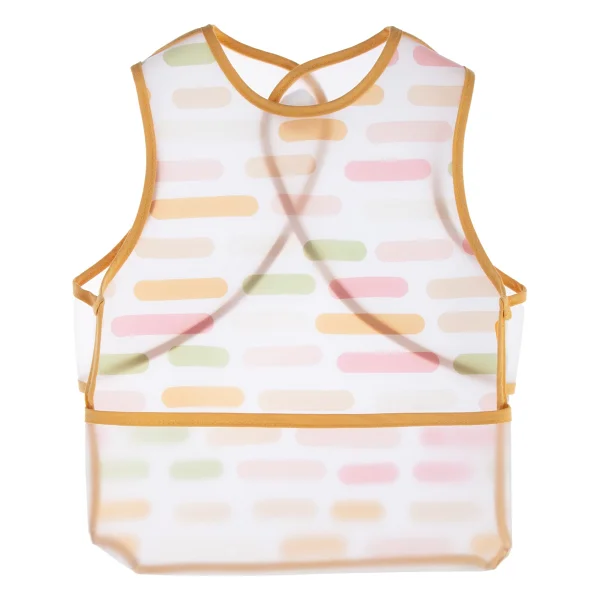 Babyjem Leke Tutmaz Mama Önlüğü Renkli Standart Beden %100 Polyester - Görsel 8