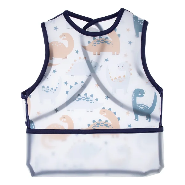 Babyjem Leke Tutmaz Mama Önlüğü Renkli Standart Beden %100 Polyester - Görsel 9