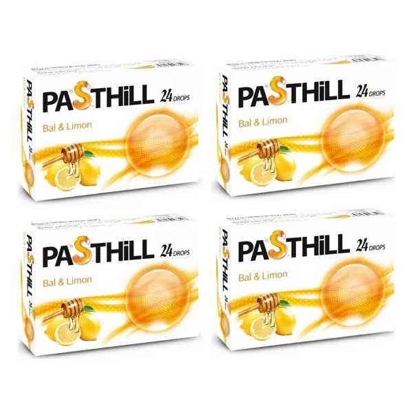 Pasthill Bal Ve Limonlu 24'lü Pastil 4 Adet - Görsel 2