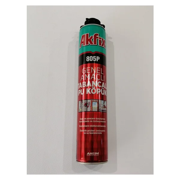 Akfix 805p 750 Ml Genel Amaçlı Tabancalı Poliüretan Köpük - Görsel 2