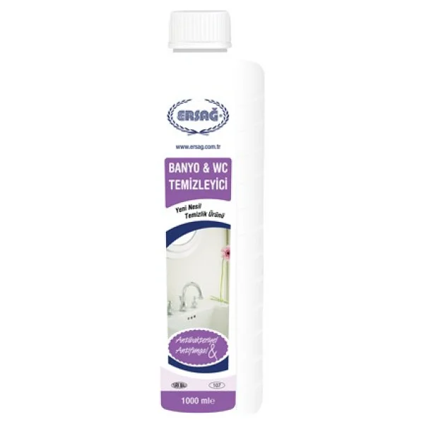 Ersağ Antibakteriyel & Antifungal Banyo & Wc Temizleyici 1 Lt - Görsel 2