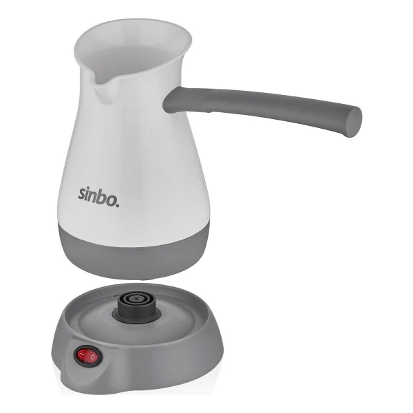 Sinbo 400 Ml Kapasiteli Elektrikli Cezve Kırmızı Tasarım İle Hızlı Kahve Pişirme - Görsel 4