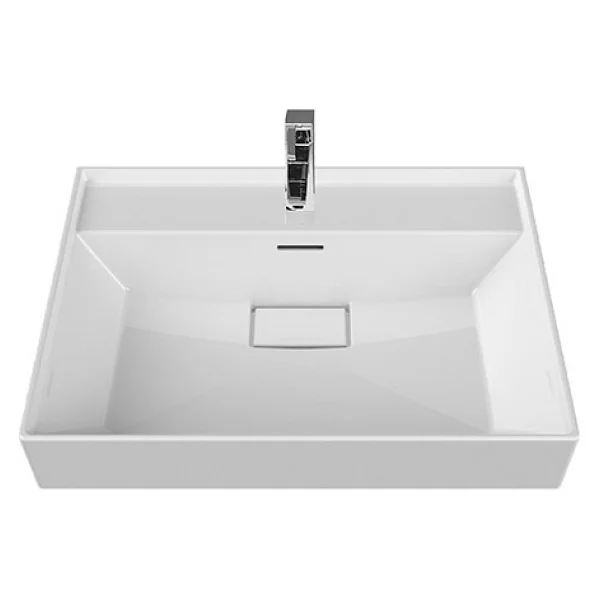 Turkuaz Seramik Sharp 80x48 Cm Etajerli Lavabo - Görsel 4