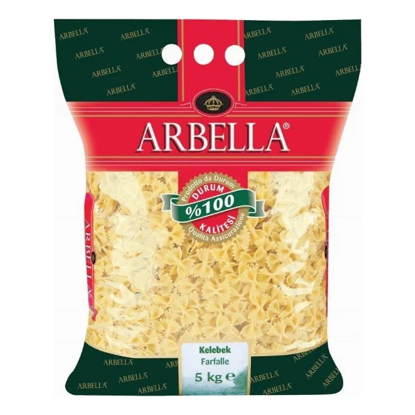 Arbella Kelebek Makarna 5 Kg - Görsel 3