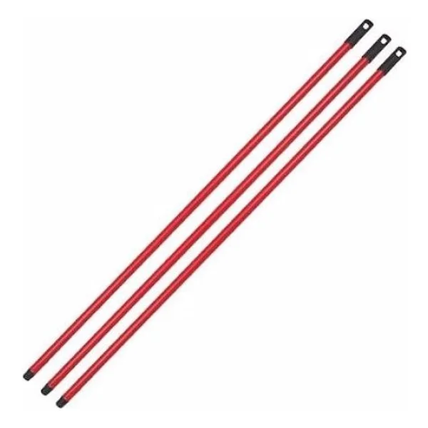 Flora Kırmızı Vileda Sapı 120 Cm 3'lü - Görsel 2